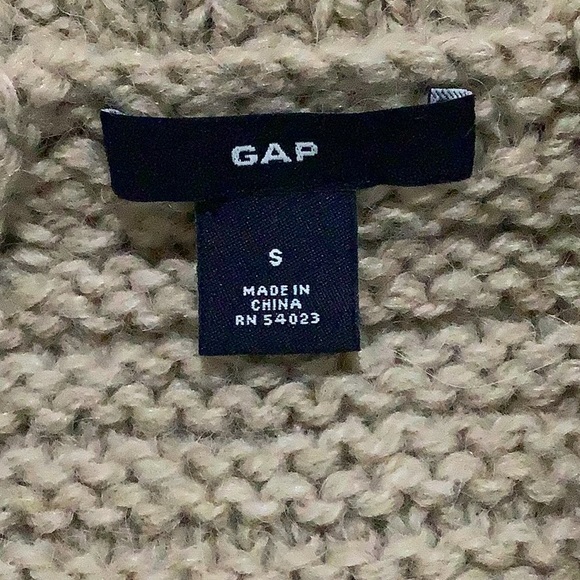 Gap brown chunky warm knitted sweater - Picture 4 of 7